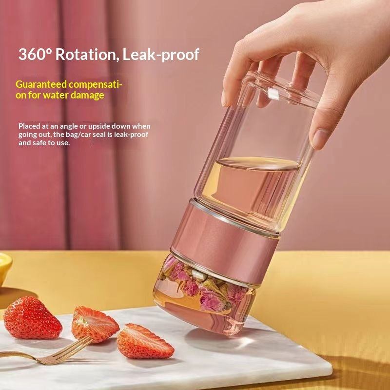 Double-walled Glass Separation Cup