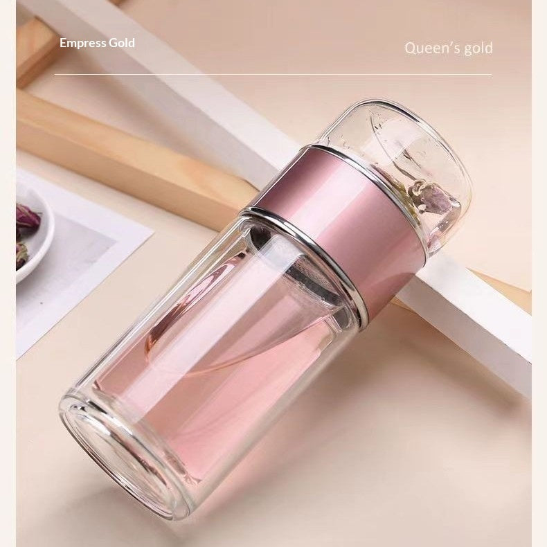 Double-walled Glass Separation Cup