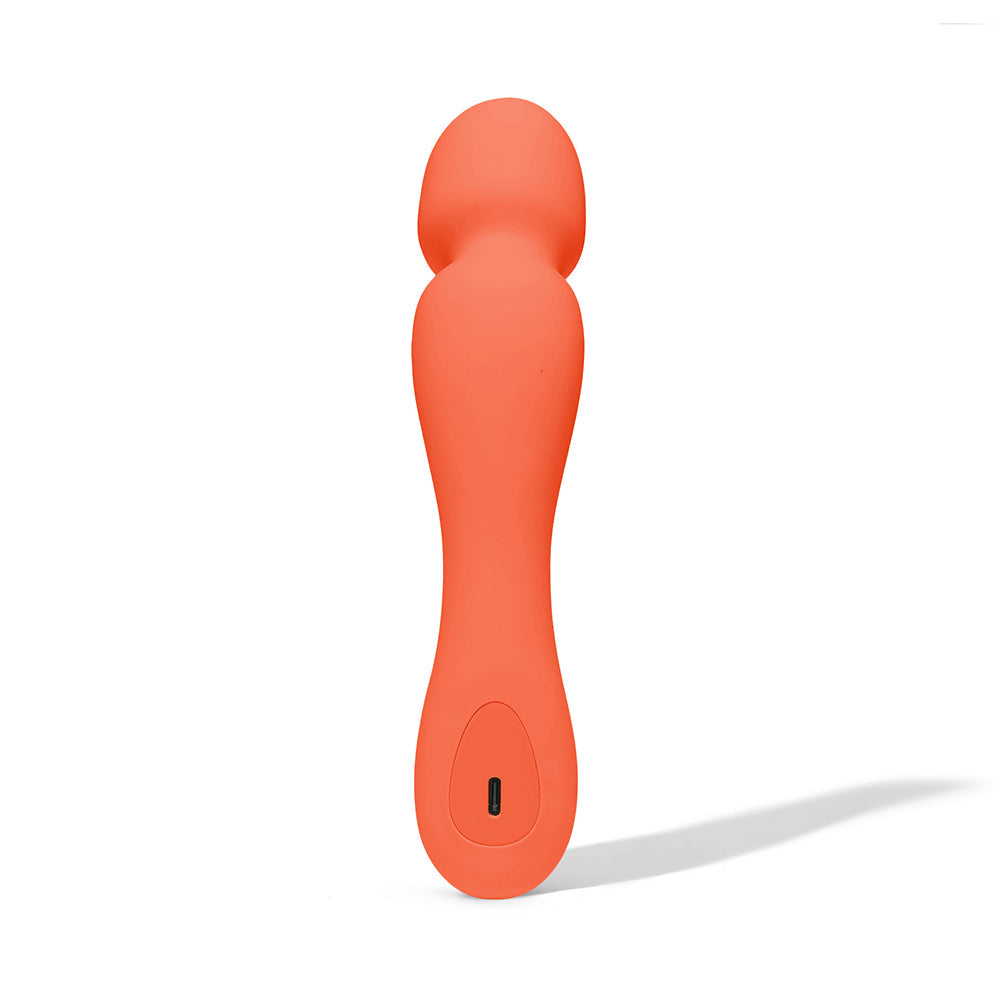 Dame Min Mini Wand Vibrator Papaya-3