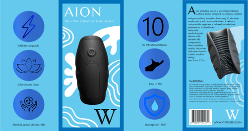 Vibrating Penis Sleeve - Penis Sleeve Vibrator Aion | V FOR VIBES