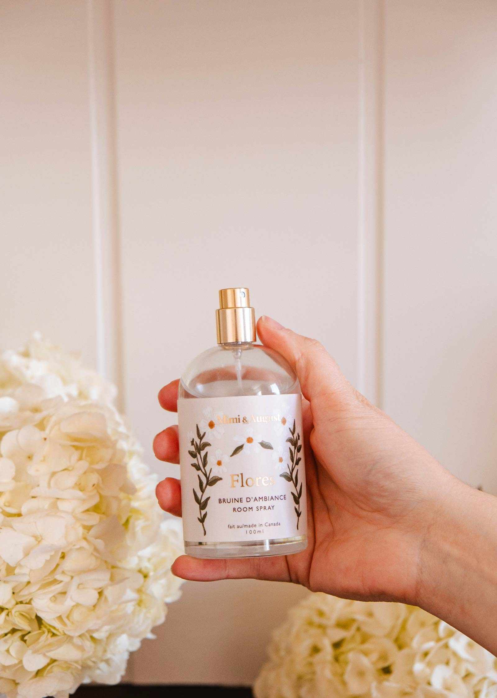 Flores Room Spray – Jasmine, Citrus & Soft Musk | Mimi & August
