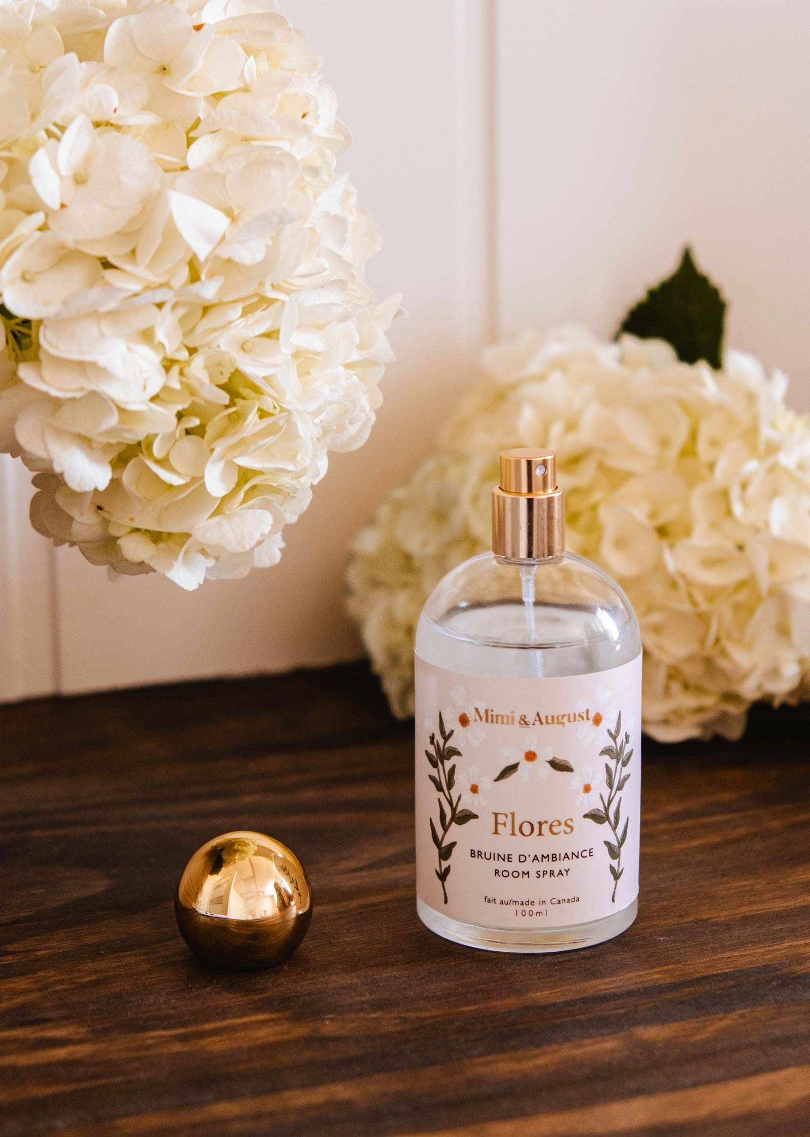 Flores Room Spray – Jasmine, Citrus & Soft Musk | Mimi & August