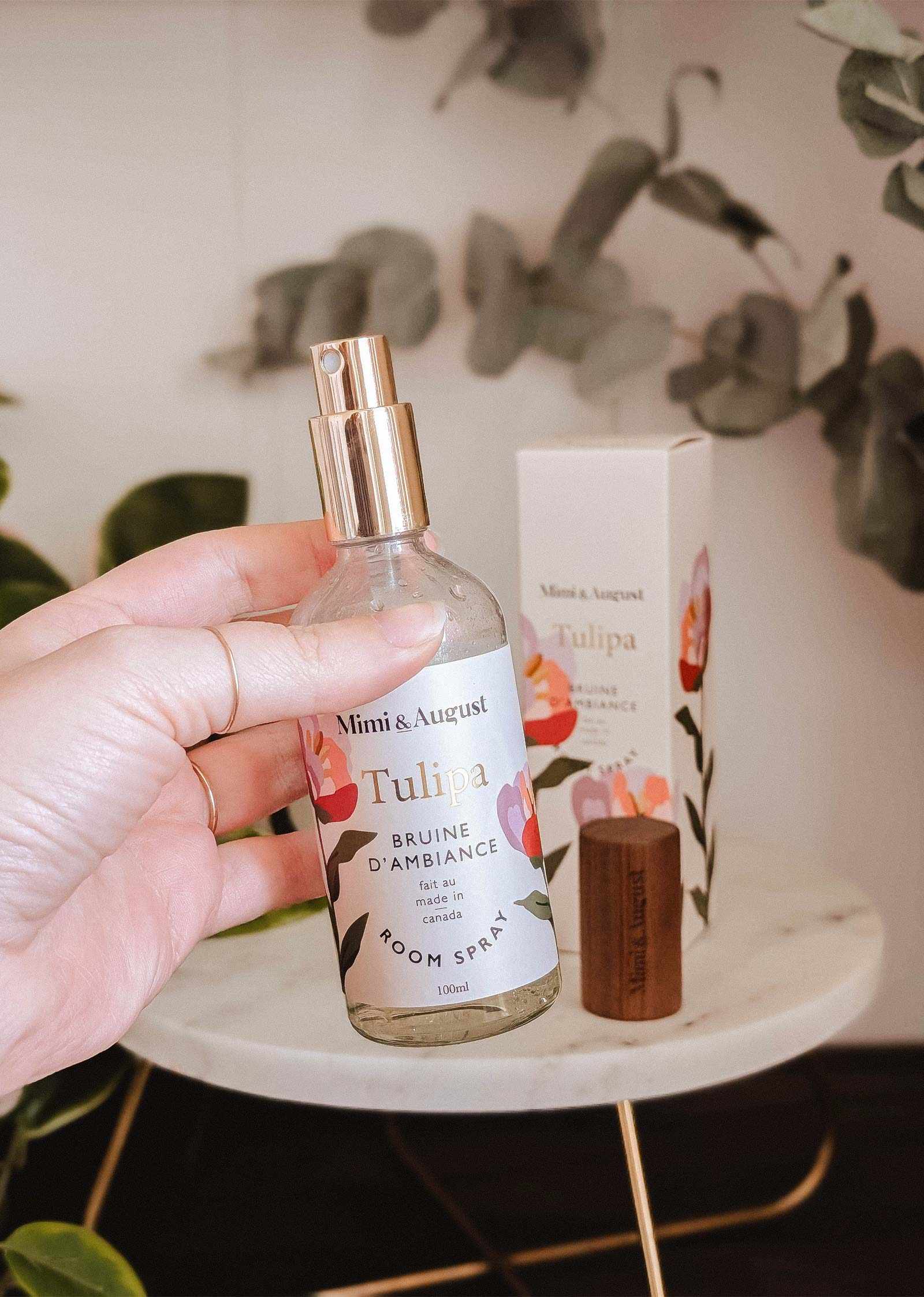 Tulipa Room Spray – Tulip Petals & Wild Berries | Mimi & August