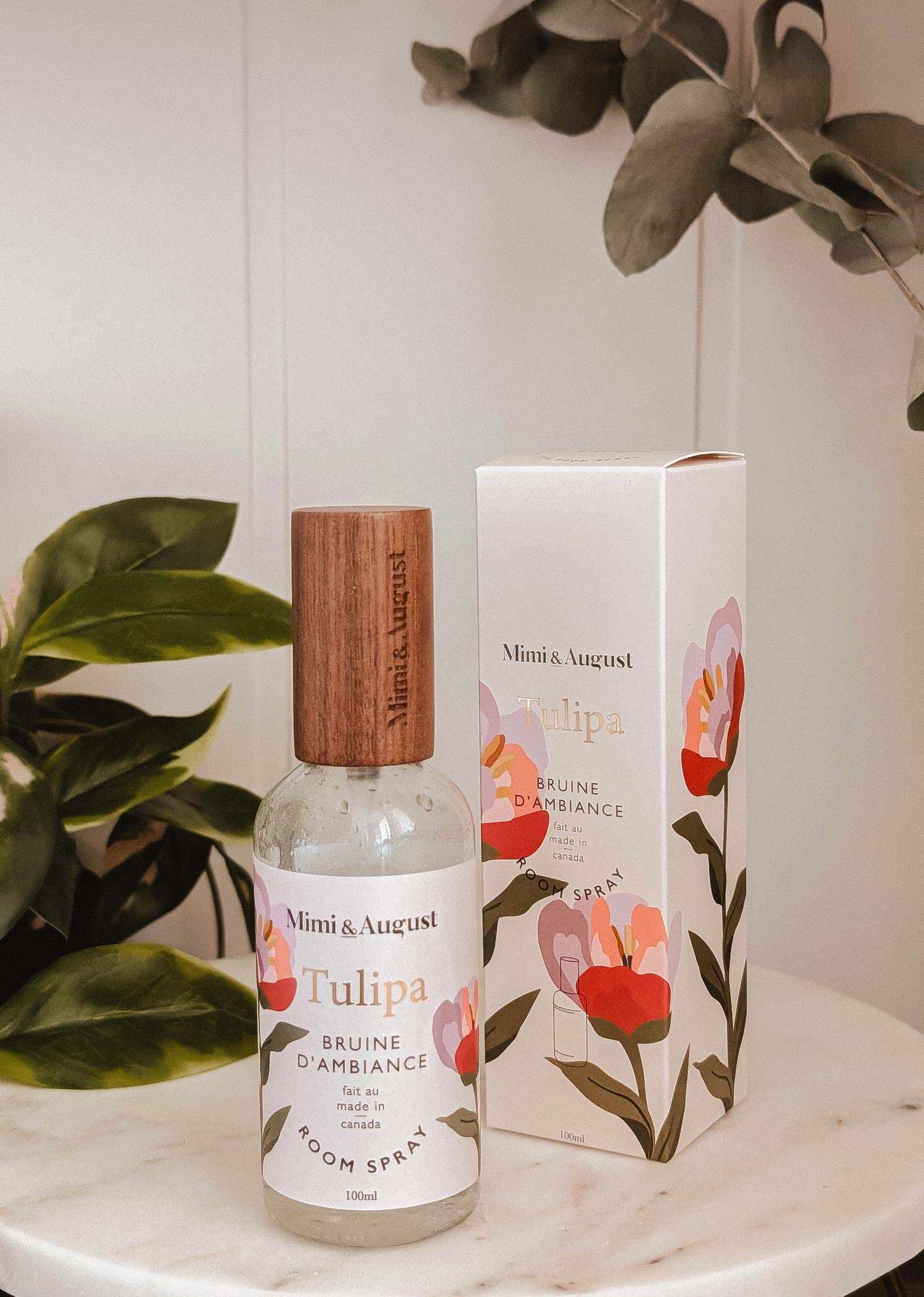 Tulipa Room Spray – Tulip Petals & Wild Berries | Mimi & August