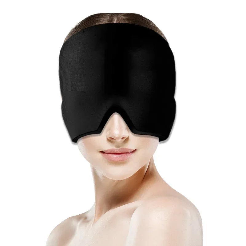 Bandeau Gel Anti-Migraine et Céphalées | Thérapie Chaude et Froide Couverture à 360°