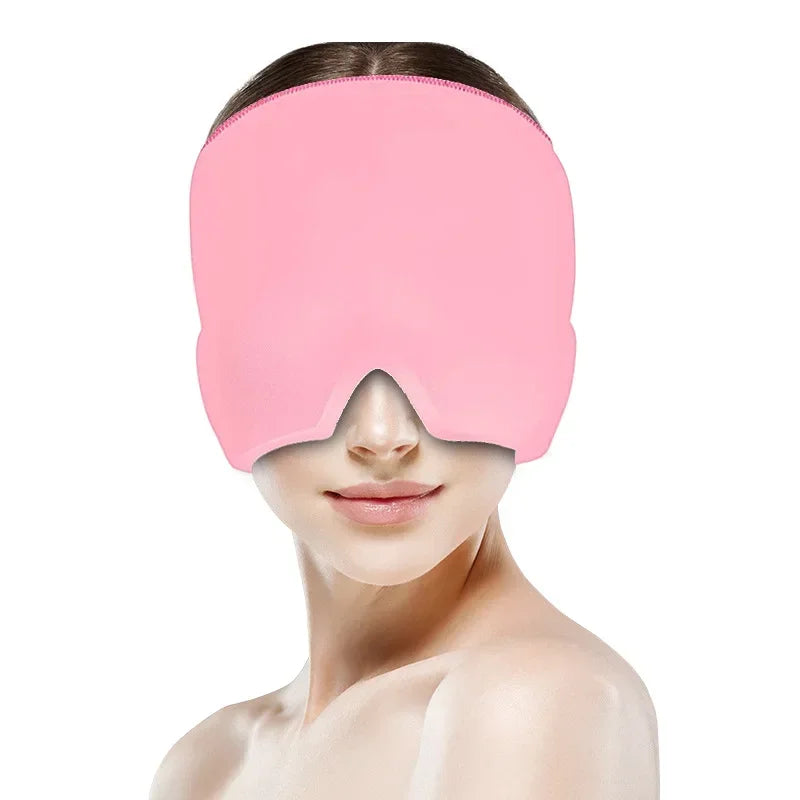 Bandeau Gel Anti-Migraine et Céphalées | Thérapie Chaude et Froide Couverture à 360°