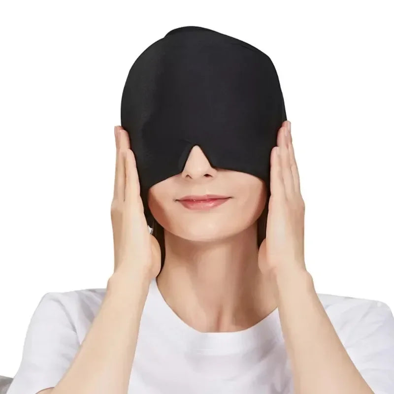 Migraine & Headache Relief Gel Cap | Hot & Cold Therapy 360° Coverage