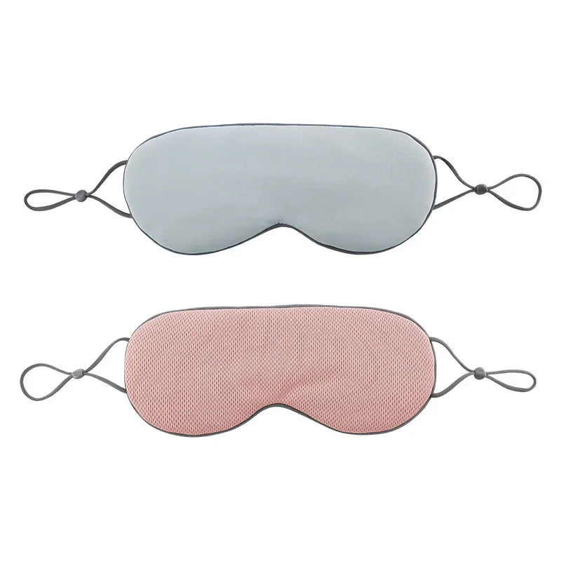 Masque de nuit en soie glacée | Masque bloquant la lumière, respirant et double-face chaud et froid
