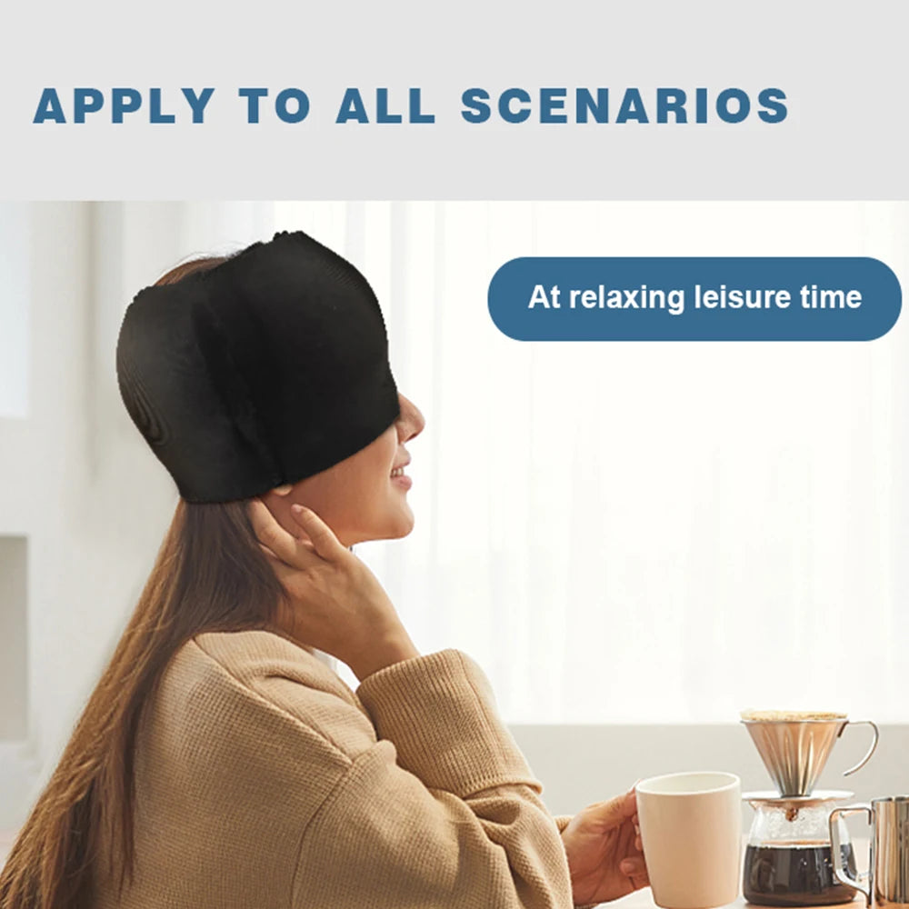Migraine & Headache Relief Gel Cap | Hot & Cold Therapy 360° Coverage