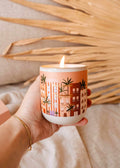 Topaze Reusable Soy Candle – Sandalwood, Coconut & Vanilla | Mimi & August
