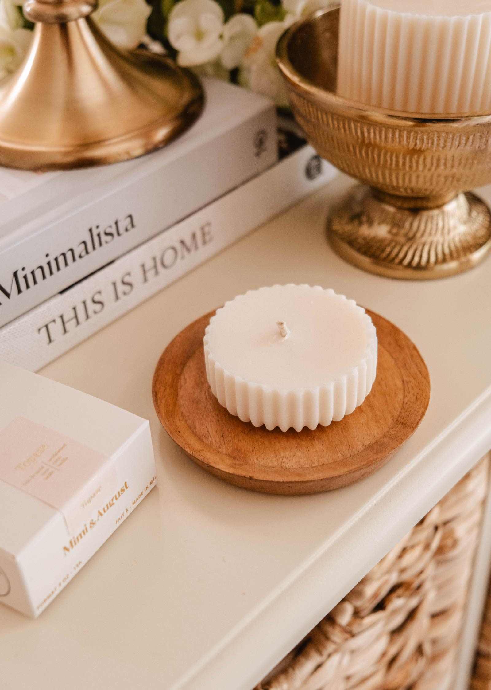 Candle Refill Topaze – Sandalwood, Coconut & Vanilla | Mimi & August