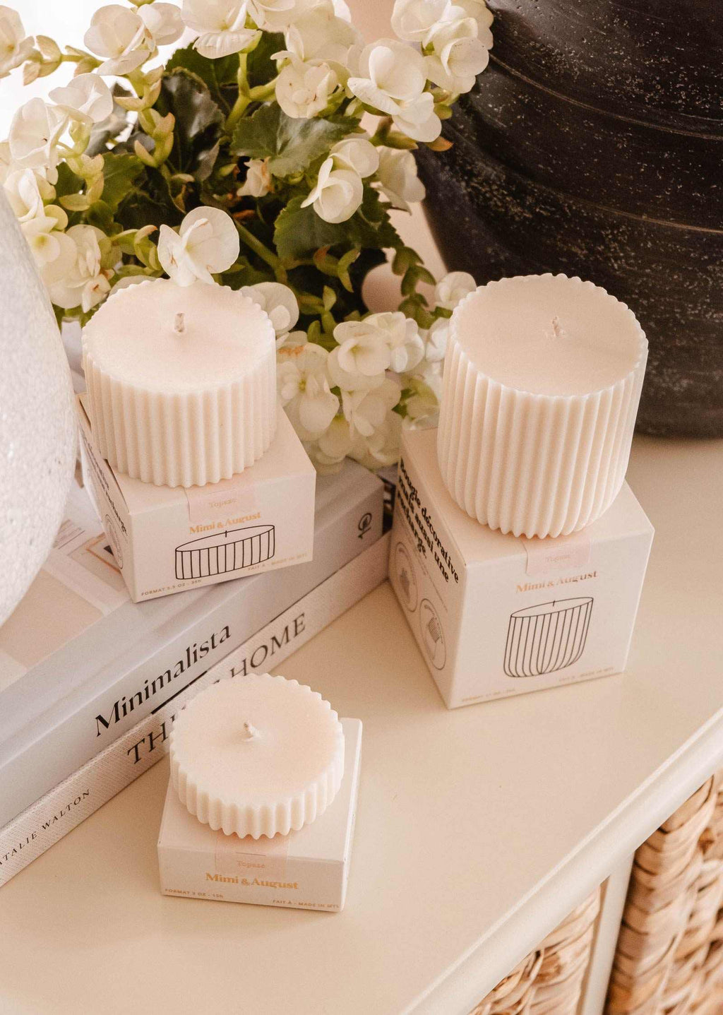 Candle Refill Topaze – Sandalwood, Coconut & Vanilla | Mimi & August