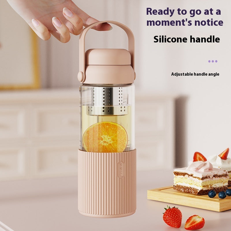 Borosilicate Glass Tea-Water Separation Cup