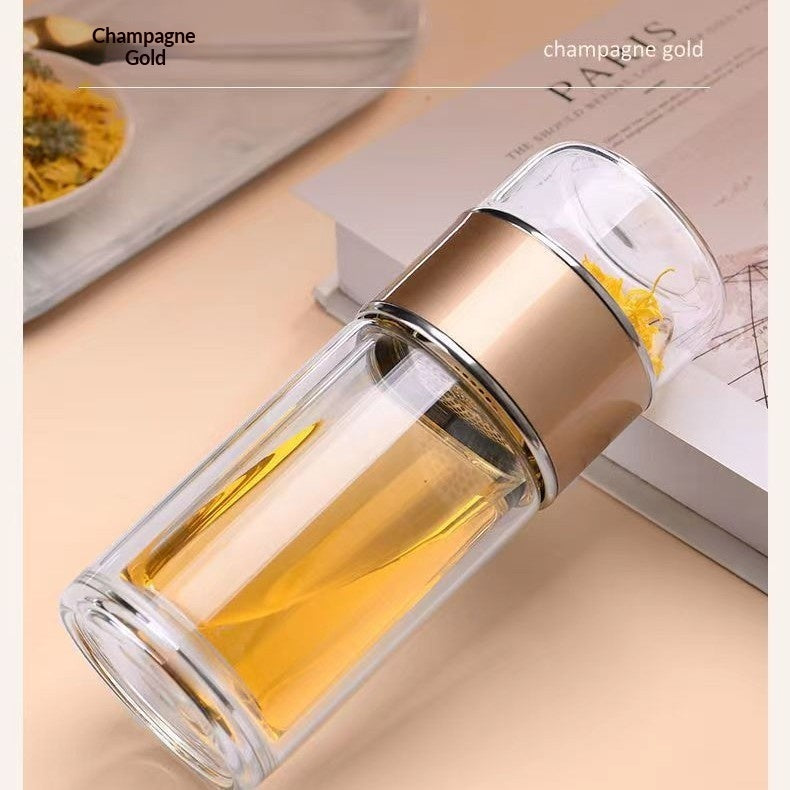 Double-walled Glass Separation Cup