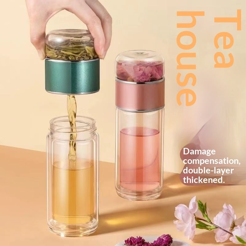 Double-walled Glass Separation Cup